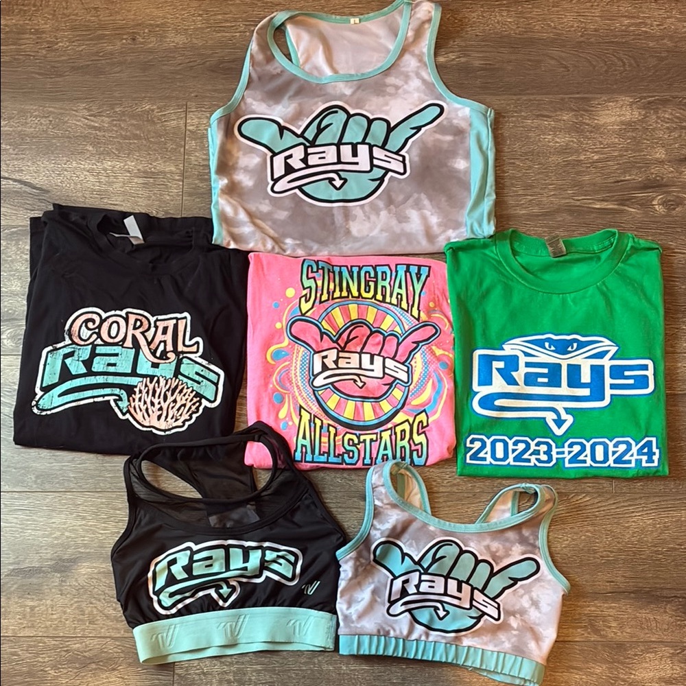 Stingrays practice wear sets